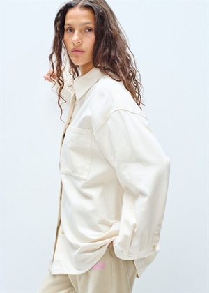 Lycaz skjorte Ecru American Vintage 